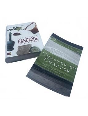 Zondervan Handbook to the Bible & Chapter by Chapter Bible Summary Books Set
